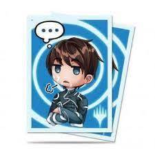 Ultra PRO Chibi Collection Jace - Sigh... Standard Deck Protector sleeves 100ct for Magic